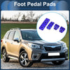 Subaru Forester (2006-2018) Blue 4 x Foot Accelerator Pedal Covers