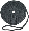 Boats and PWC Black Nylon Dock Line 16mm x 10m