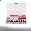 Auto Tire Repair 40pcs Copper Valve Core Dual Head Remover
