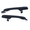 Honda CR-V RD (2001-2006) Black Rear Left & Right Outer Door Handle Set of 2