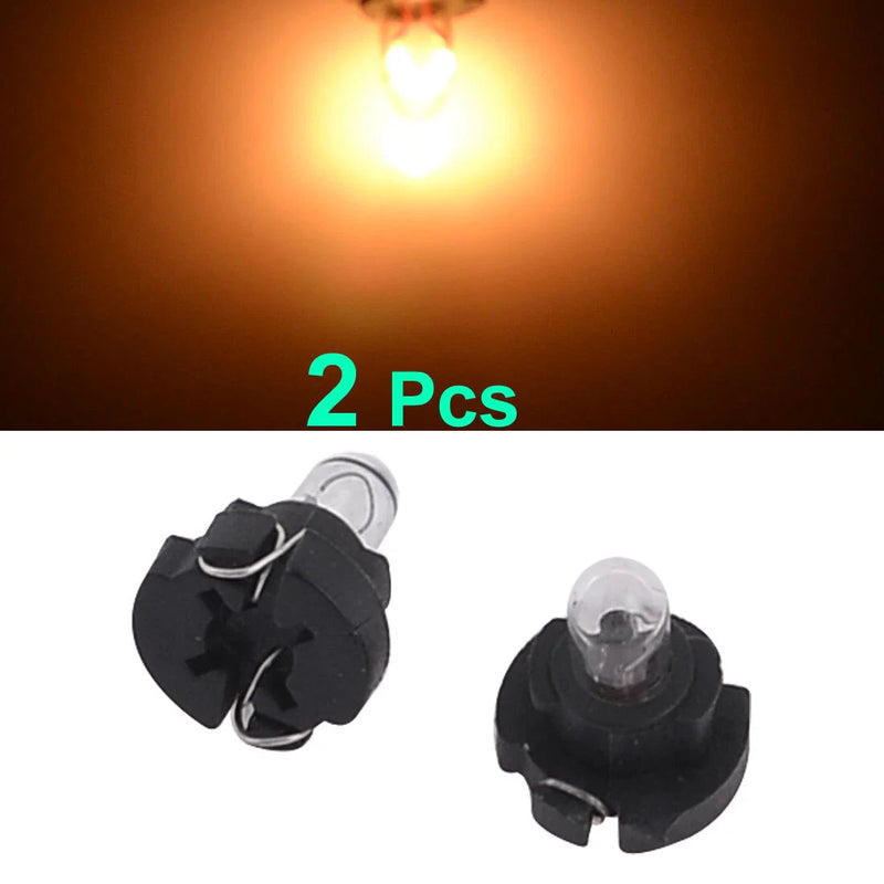 Car Motorbike Dashboard - Yellow T3 Mini Light Bulbs