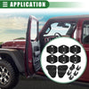 Jeep Wrangler Car Door Lock Cover Buckle Protector