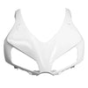 HONDA CBR 1000 RR White Upper Front Cowl Nose Fairing (2006-2007)