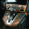 HONDA CR-V PEACH WOOD GRAIN CENTER CONSOLE CD PANEL COVER TRIM (2017–2022)
