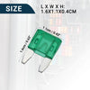 30A Mini Blade Fuses - Durable Short Circuit Protection - 100 Pcs
