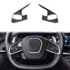 Corvette C8 Carbon Fiber Steering Wheel Remote Control Button Cover Trim