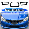 Subaru Impreza WRX STI Front Bumper Grill Grille Set (2006–2007)