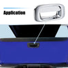 Chevrolet & GMC Set Chrome Tailgate Tail Gate Handle & Bezel