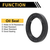 Oil Seal 45x65x8mm NBR Black 5pcs