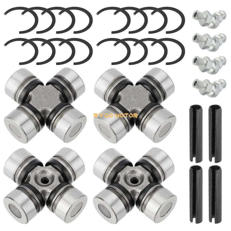 Polaris Ranger 500 700 800 Diesel-900 Front & Rear Prop Shaft U-Joint 4SET