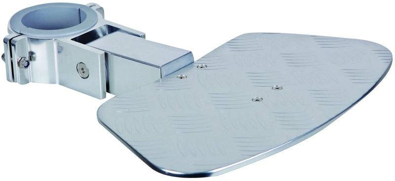 Tube Post 73mm ID Powder Coated Aluminium Boat Pedestal Footrest Fold-Up