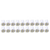 Instrument Panel Gauge Cluster Lights 20 x White T10 194 LED Bulbs