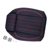 Universal Fit Sedan 5D Black Car Leather Front Seat Cushion Covers
