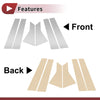 Buick Lacrosse 6x Door Pillar Window Trim (2017–2019)