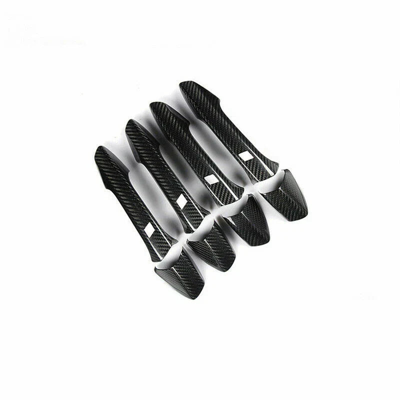 Benz W204 C Class C200 C250 C63 Carbon Door Handle Cover Trim (2009-14)