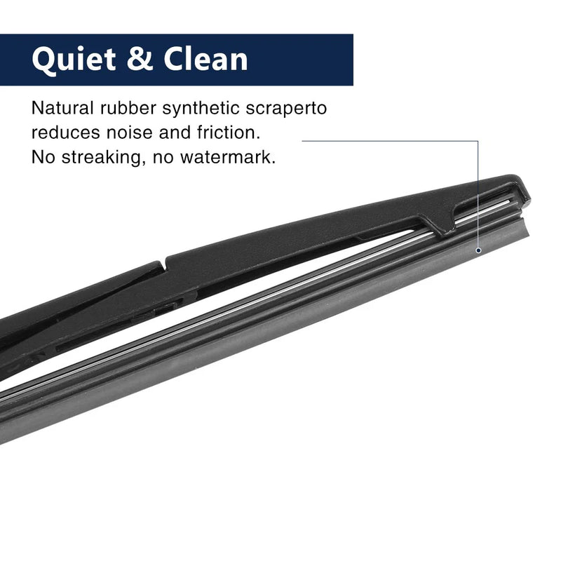 Lexus RX450h Rear Windshield Wiper Blade Arm Set 16 Inch (2009-2017)