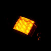 Truck Trailer Side Marker 4x Amber LED Fender Clearance Lights