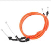 Honda CB1300 2003-2016 - 2 x Black / Orange / Yellow Throttle Cable