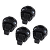 Mitsubishi L300 L400 Pajero 4 x Window Glass Lock Buckles Black (1990-2000)