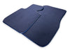 Rolls Royce Phantom Sedan Luxury Dark Blue Floor Mats (2003-2017)