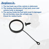 Mercedes-Benz E320 Fuel Tank Cap Tether Rope (2003-2009)