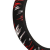 Car Accessories Black-Red 15" PU Leather Steering Wheel Cover