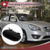 Hyundai Accent Rear Right Black ABS Exterior Door Handle