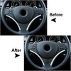 BMW 3 Series E90 E91 E92 E93 E95 3 Pcs Steering Wheel Cover Trim (2005-2012)