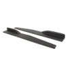 UK Cars 74.5cm Carbon Fiber Side Skirt Rocker Diffuser Spoiler
