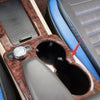 Mercedes-Benz GLK Agate Wood Grain Cup Holder Panel Cover (2013–2015)