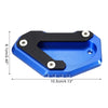 Suzuki 1 Set Aluminum Alloy Black Blue Motorcycle Kickstand Pad