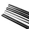 BMW X6 (2019-2023) Chrome Black 10 x Window Strip Moulding Seal