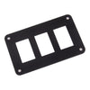 Universal Vehicles 3 Gang Rocker Switch Control Panel
