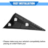 Hyundai Elantra 2 x Left Right Mirror Corner Triangle Fender Covers (14-16)