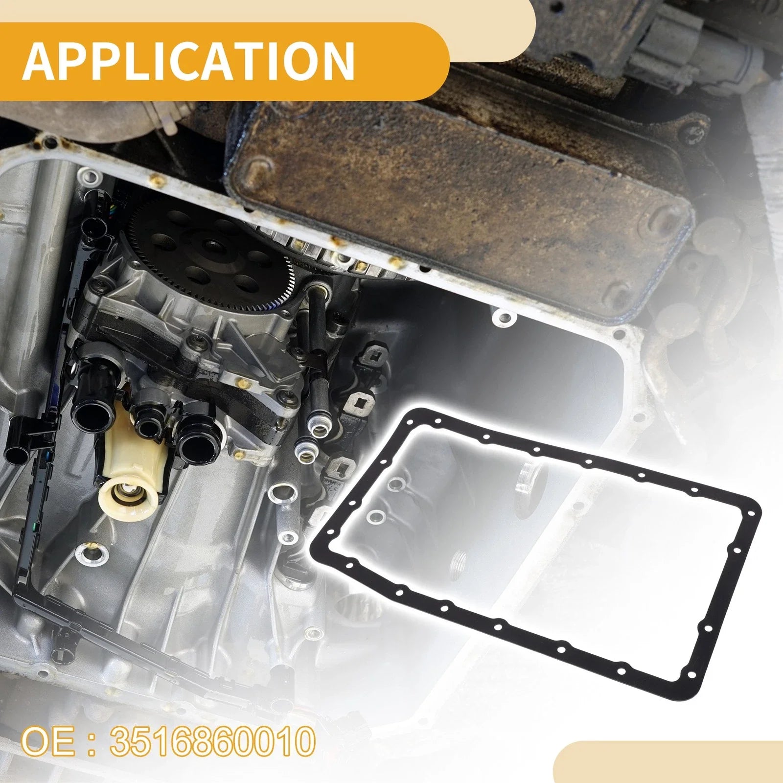 Transmission Filter Oil Pan Gasket for Toyota 4Runner (2003-2024)