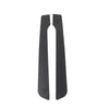 Harley Electra Glide, Street Glide, Road King Black Saddlebags Skid Plates (14-23)