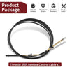 Johnson Evinrude OMC Snap-In Cables Throttle Control Cable (1984–1994)