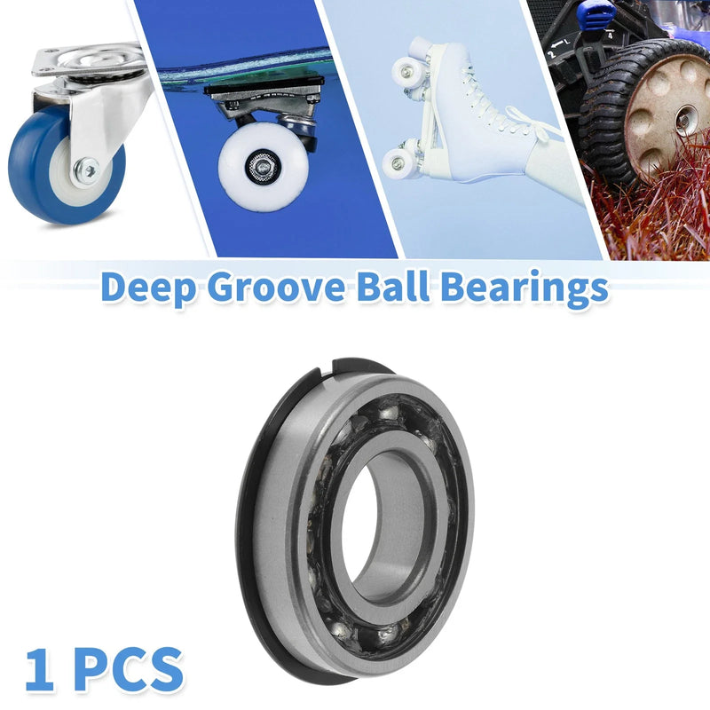 Scooter Skateboard Wheel 6206NR 30x62x16 Deep Groove Ball Bearings