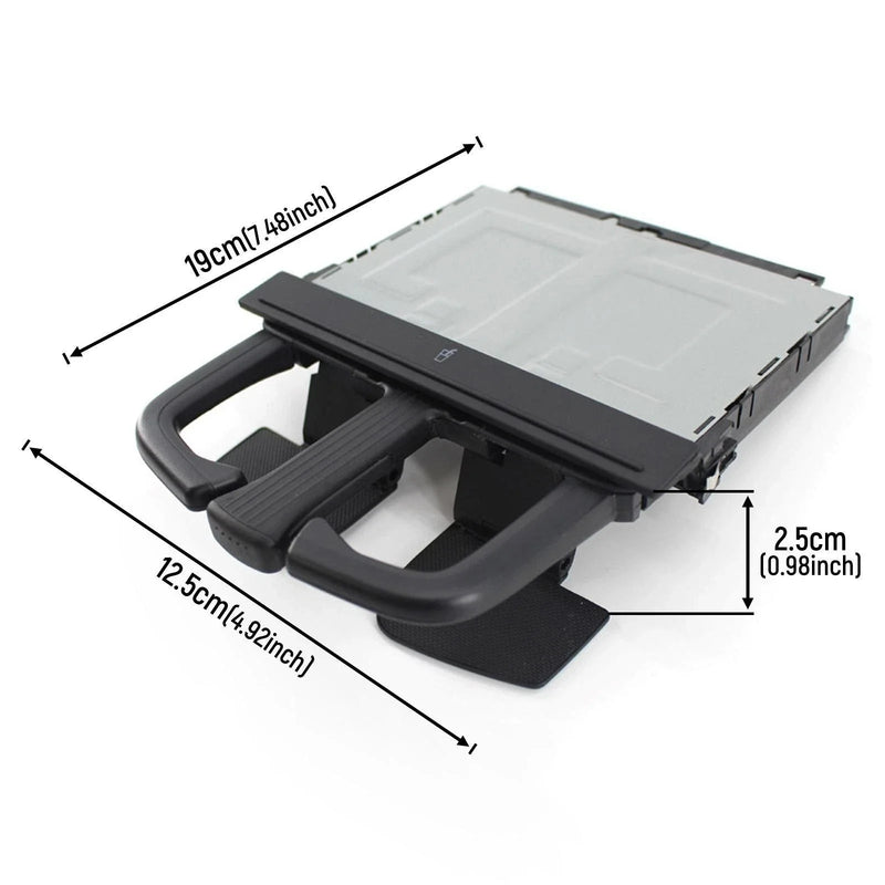 VW Jetta / Golf 5 Passat B6 (A3 / A4 / Q5) Rear Seat Armrest Cup Holder (2003–2017)