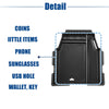 Chevy Traverse ABS Rubber Black Front Center Console Organizer Tray