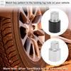Toyota Type H Wheel Lock Lugnut Antitheft Screw Nut Removal Key Socket