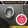 Ford F-150 (2016-2021) Red Engine Start Stop Button Cover