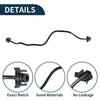 Volvo XC60 (2007-2013) Black Plastic 1 Pcs Radiator Hose Coolant Pipe