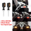 Harley Chrome E4 LED Mini Rear Turn Signal Lights