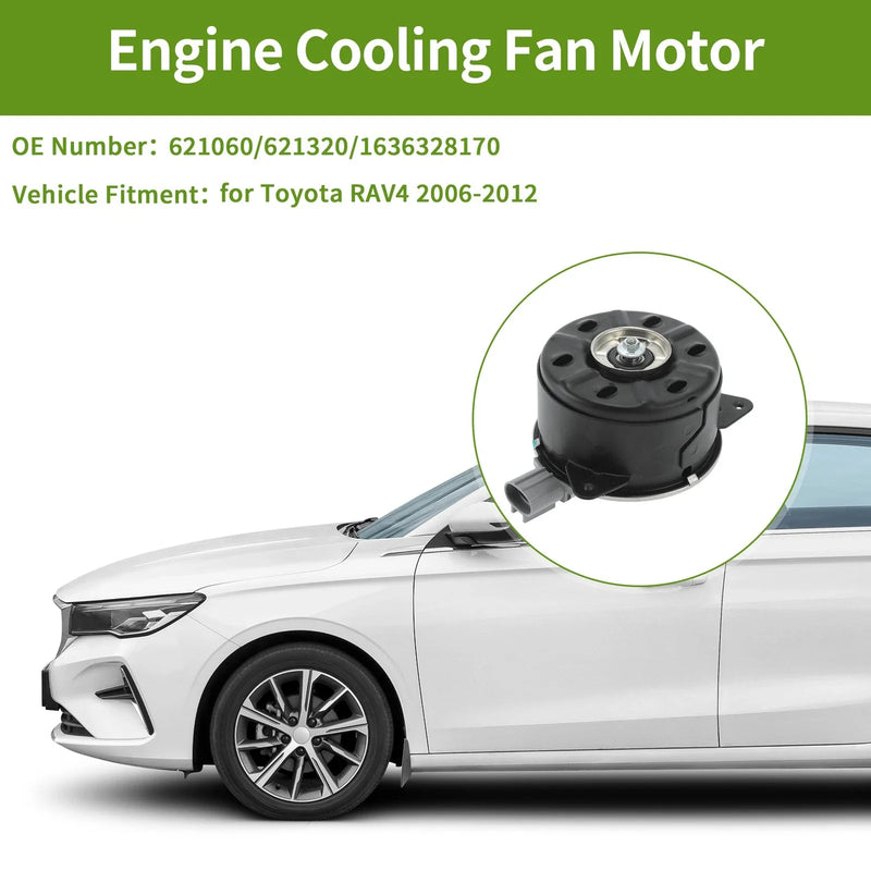 Toyota RAV4 Radiator Fan Motor 1 Pc (2006–2012)