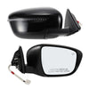 Nissan Rogue 2017-2019 Manual Folding Black Right Side Door Mirror
