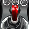 NISSAN 350Z Carbon Fiber Red Gear Shift Knob Cover (2003-2009)