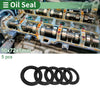 Oil Seal / 50x72x5mm / Rotary Shaft Seal NBR Rubber Black