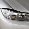 BMW 3 Series E90 E91 Gloss Black Headlight Eyelid Trim (2009-2012)