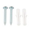 Closet Shelf 12-Inch White Metal Support Brackets